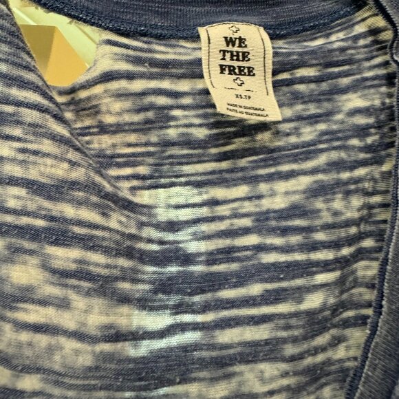 Free People We the Free Distressed T Shirt - Picture 3 of 3